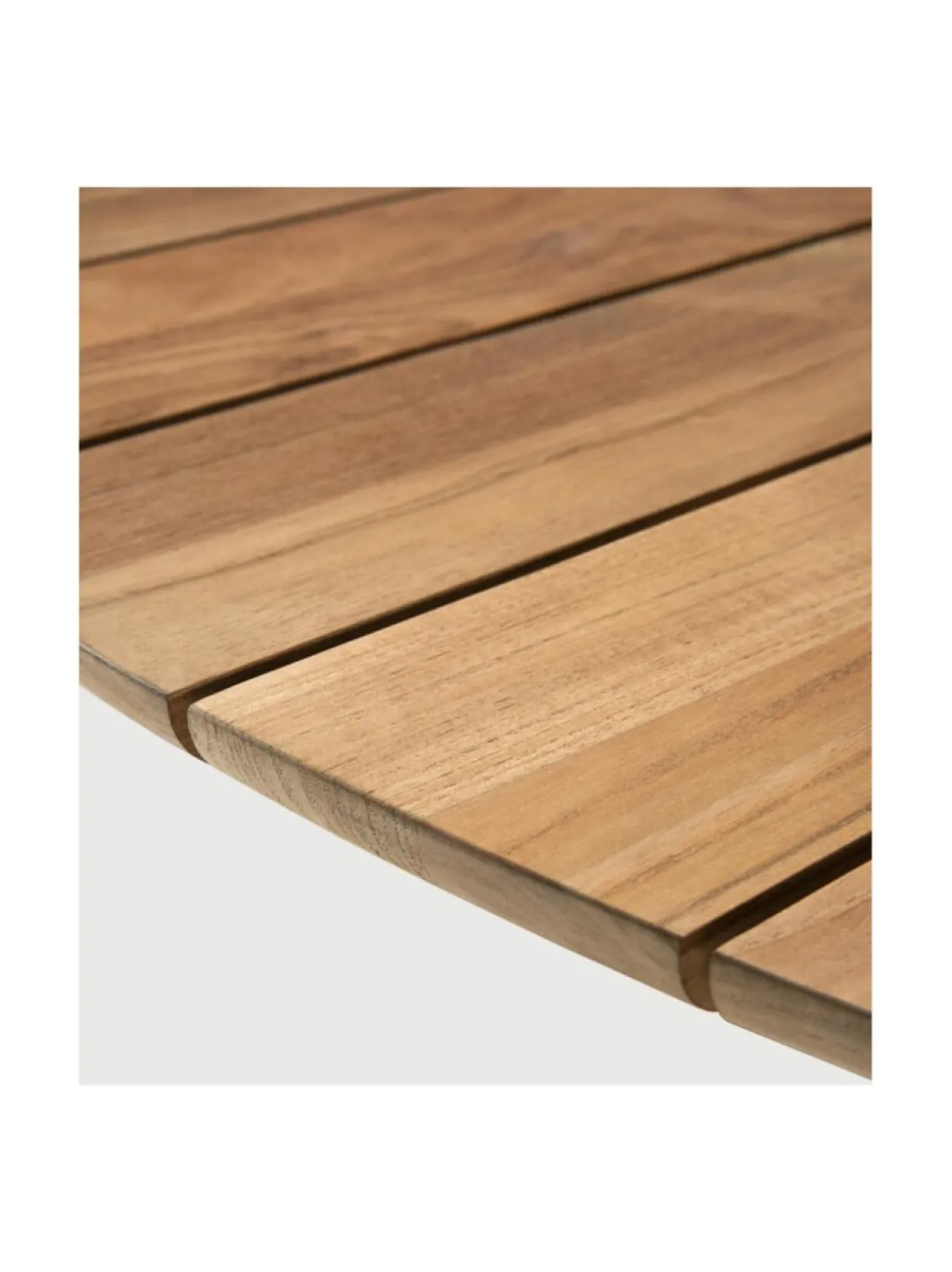 Circle ulkokaluste pyöreä ruokapöytä, teak