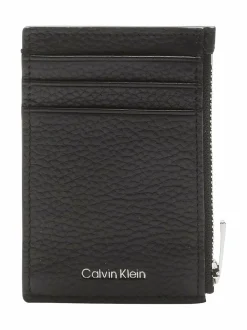 CK Zip Card Case -nahkalompakko