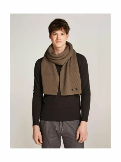 Classic Cotton Rib Scarf -huivi