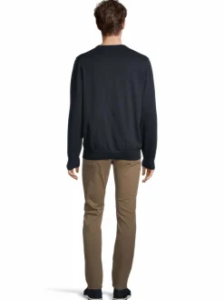 Classic V-neck -puuvillaneule