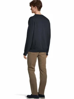 Classic V-neck -puuvillaneule