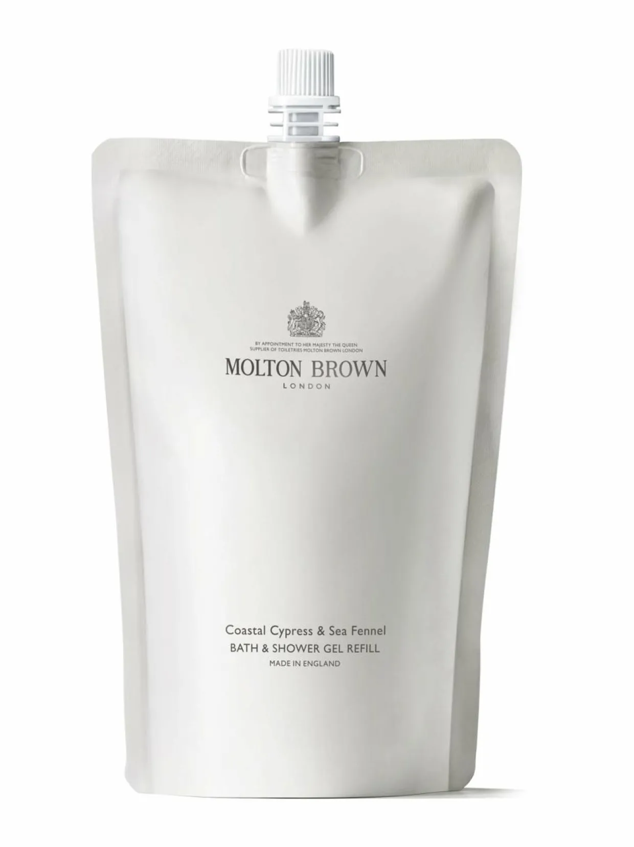 Coastal Cypress & Sea Fennel Bath & Shower Gel Refill -suihkugeeli, täyttöpakkaus 400 ml