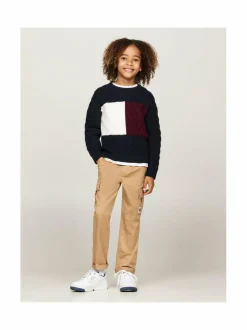 Colorblock-palmikkoneule