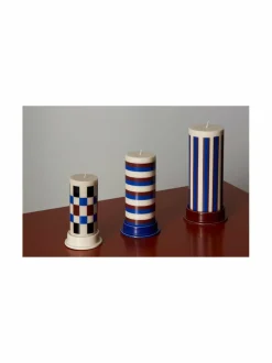 Column Medium -keraaminen kynttilänjalka