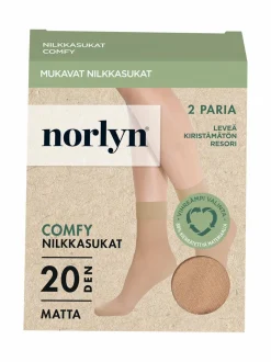 Comfy Matt 20 den -nilkkasukat 2-pack