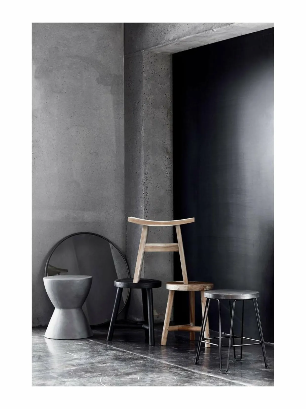 Copenhagen L -peili ø 110 cm