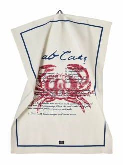 Crab Cakes -keittiöpyyhe