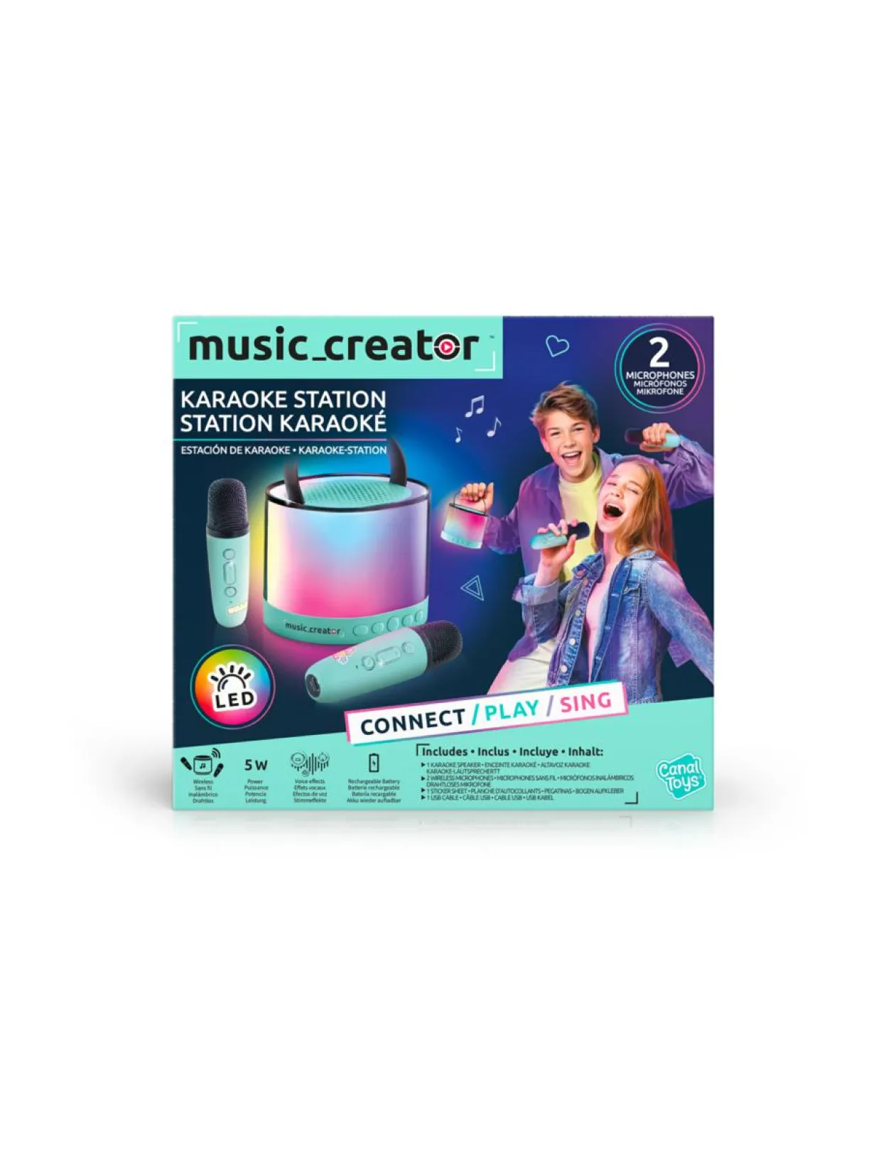 CREATOR Minikaraokesetti Duo