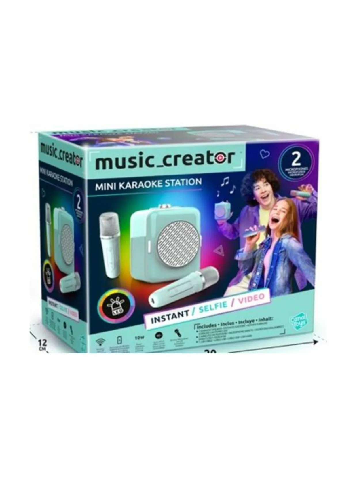 CREATOR Minikaraokesetti Duo