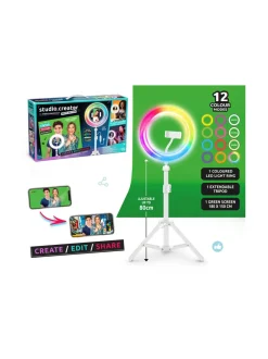 CREATOR Videosetti ja vihreä kuvaustausta