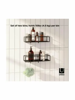 Cubiko-suihkuteline 2 kpl