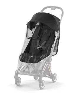 Cybex Coya matkarattaat ja sadesuoja (Matte Black)