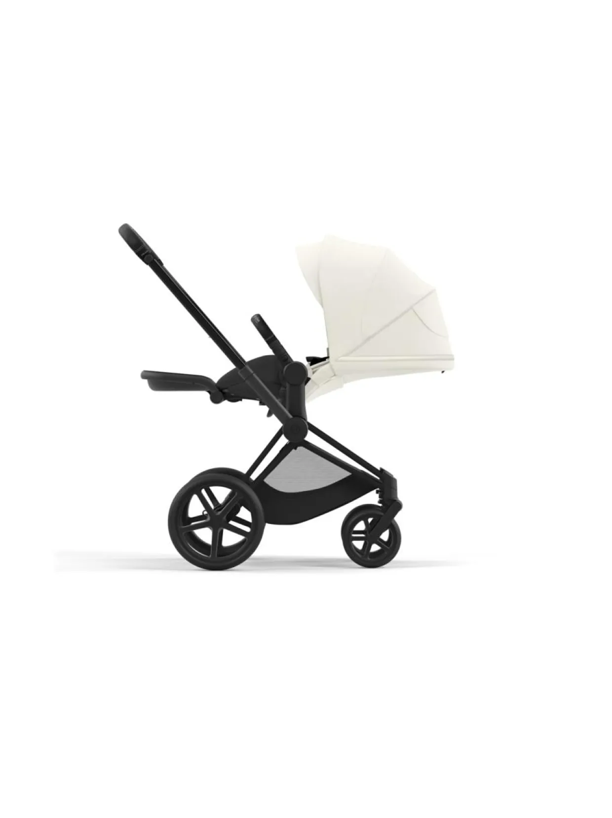 Cybex Priam 4 yhdistelmävaunut ja turvakaukalo (Matte/Black)