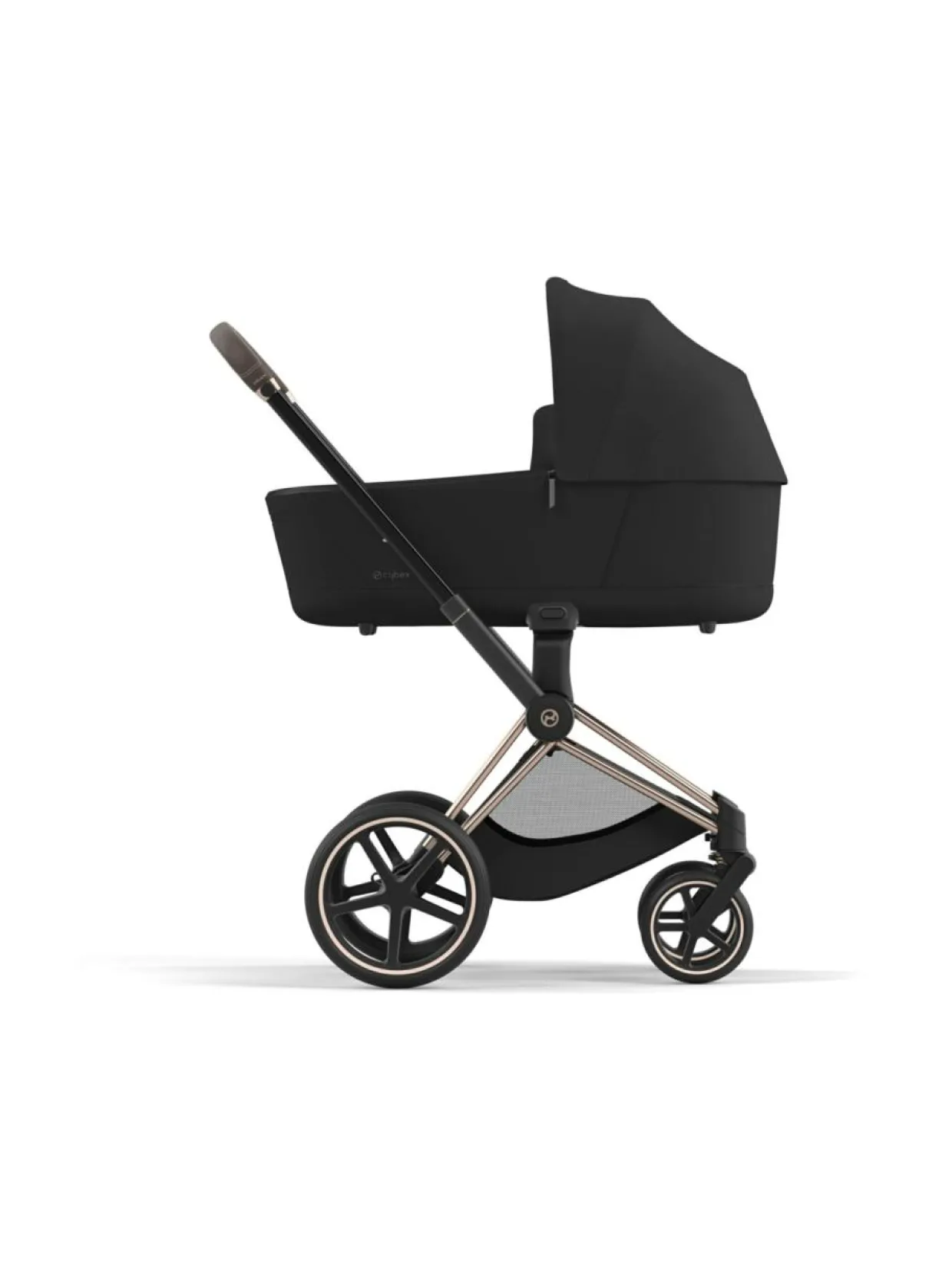 Cybex Priam 4 yhdistelmävaunut ja turvakaukalo (Matte/Black)