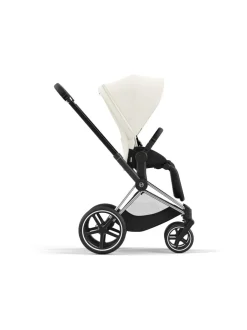 Cybex Priam 4 yhdistelmävaunut ja turvakaukalo (Chrome/Black)