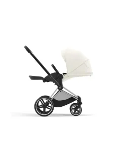 Cybex Priam 4 yhdistelmävaunut ja turvakaukalo (Chrome/Black)