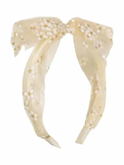 Daisy Tulle Bow -hiuspanta