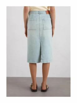 Denim Midi -farkkuhame