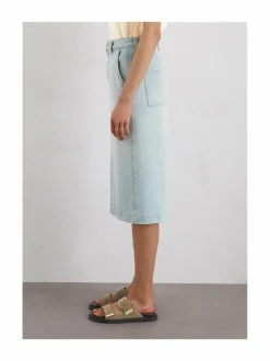 Denim Midi -farkkuhame