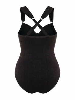 Eclipse-kaarituellinen glitter-uimapuku