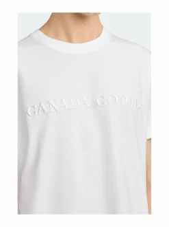 Emersen Embroidered Wordmark t-paita