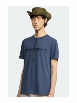 Emersen Embroidered Wordmark t-paita