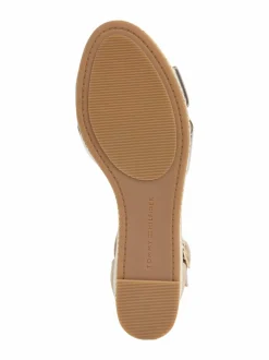 Flag Metallic Mid Wedge Espadrille -kiilakorkosandaalit