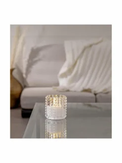 Flamme Dotty LED -kynttilä 9 x 9 x 10 cm