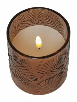 Flamme Leaf LED -kynttilä 8,5 x 8,5 x 10 cm