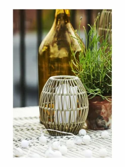 Flamme LED IP44 -kynttilä 7,5 x 7,5 x 15 cm