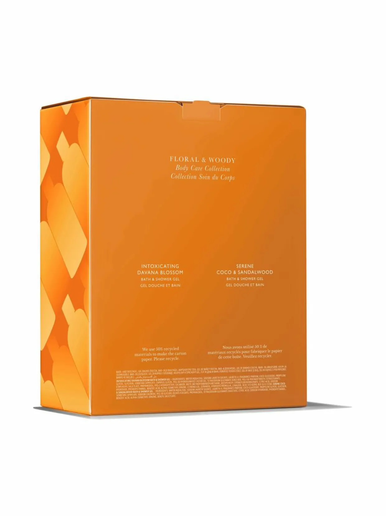 Floral & Woody Body Care Collection -suihkugeelipakkaus, 2 x 300 ml