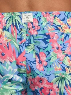 Floral-uimashortsit