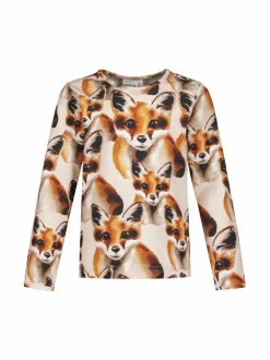 Fox Cream -trikoopaita