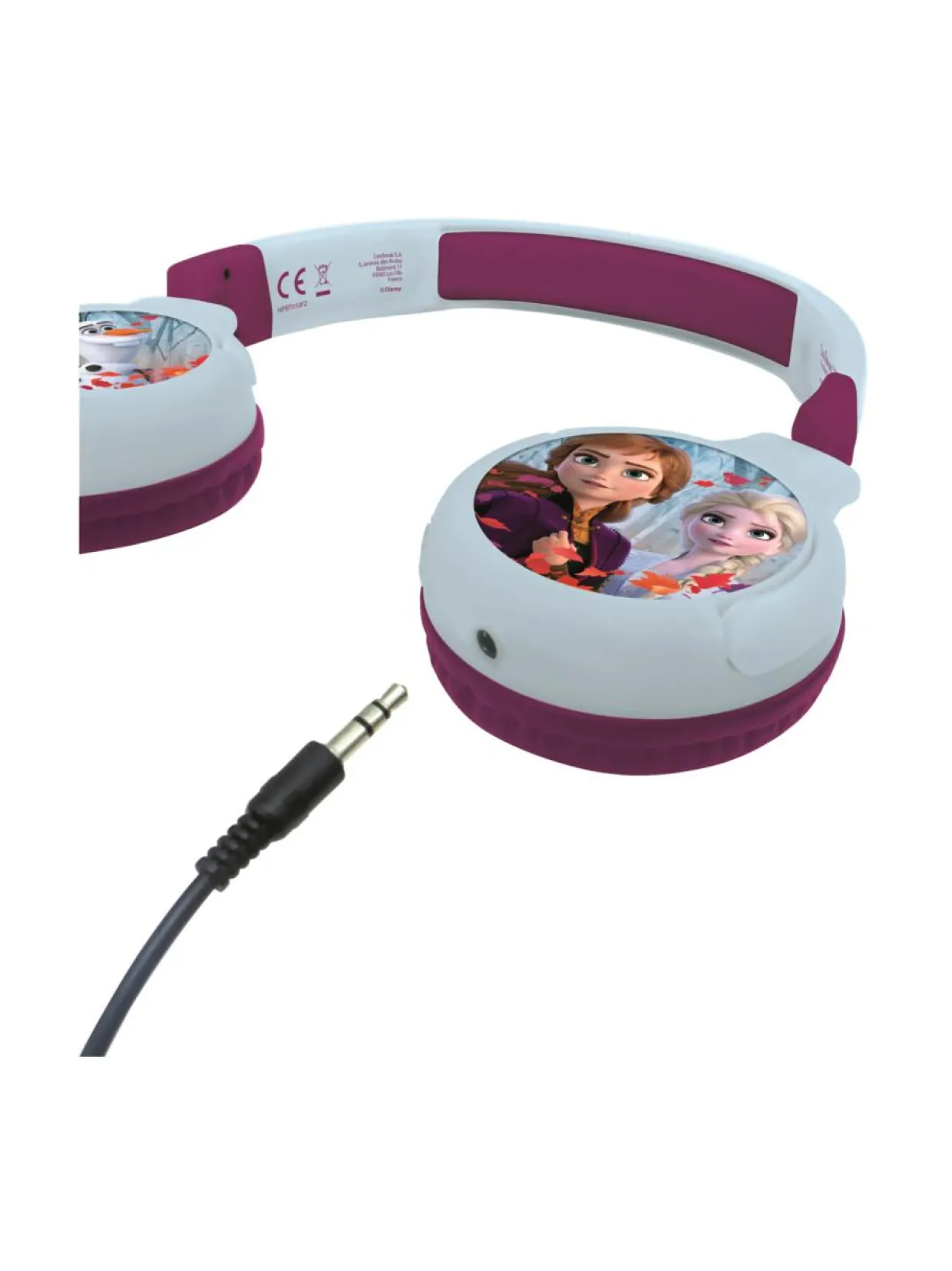 FROZEN taitettavat 2in1 Bluetooth kuulokkeet äänenvoimakkuuden rajoittimella