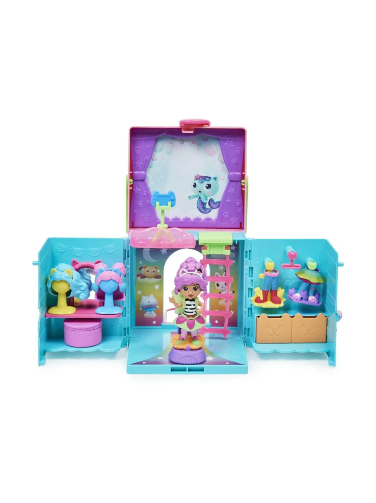 GABBY´S DOLLHOUSE Leikkisetti Gabbyn pukeutumishuone