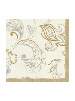 Golden Graze Cream -servetit 33 cm, 20 kpl