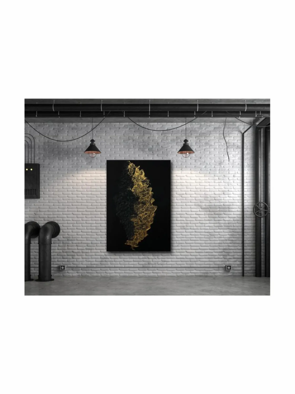 Golden Mist 100x150cm canvas taulu