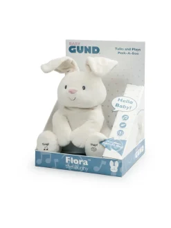 GUND Interaktiivinen pehmolelu kaniini Flora, 30 cm