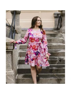 Hailey Dress, Coral Reef