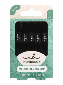 Hair Tie Black -hiuslenkki, 5kpl pakkaus