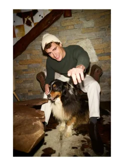 Hayward Crew -villa/puuvillaneule