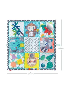 INFANTINO Suuri aktiviteetti leikkimatto, 120 x 120 cm