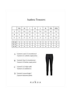 Isadora Trousers, Black