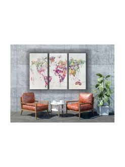 Jenniemilia Design, Connection pink akustiikkataulut, 3 * 60x120