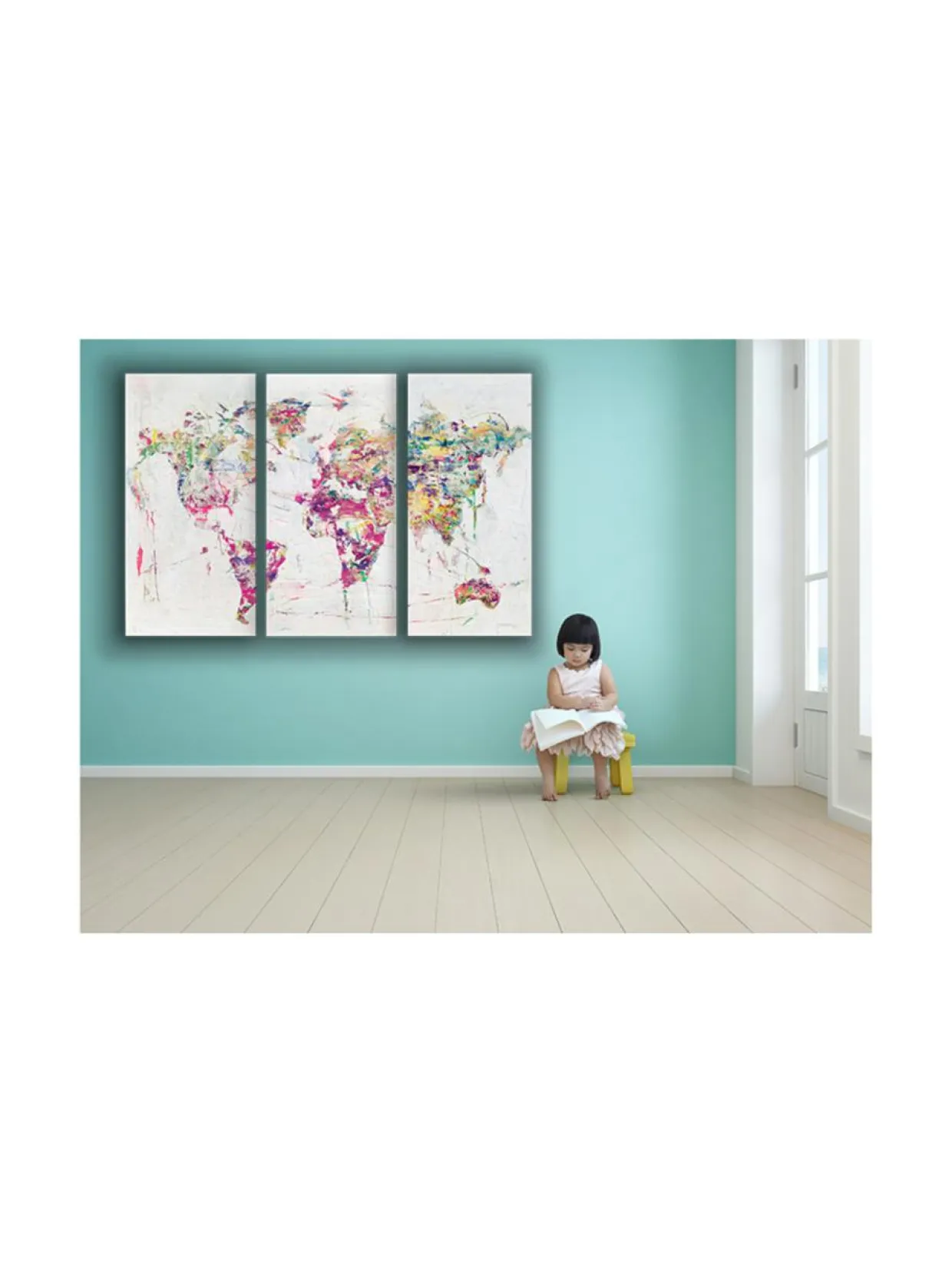 Jenniemilia Design, Connection pink akustiikkataulut, 3 * 60x120