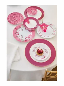 Jolie Flowers -posliinilautanen 17 cm