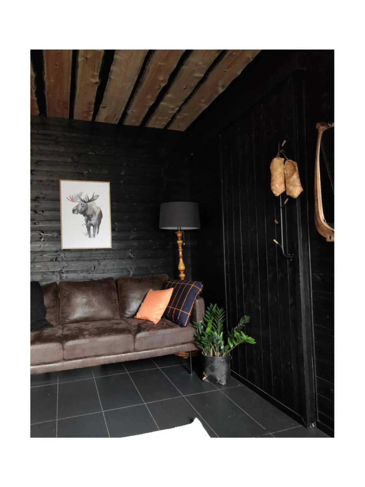 Juliste Kruunupää hirvi 50x70 cm