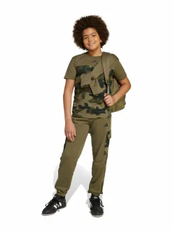 Junior Camo 3 Stripes -reisitaskuhousut