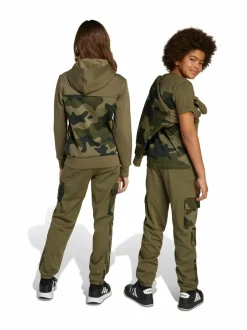 Junior Camo 3 Stripes -reisitaskuhousut