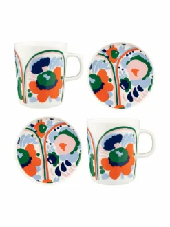 Karuselli- astiasetti 4-osainen